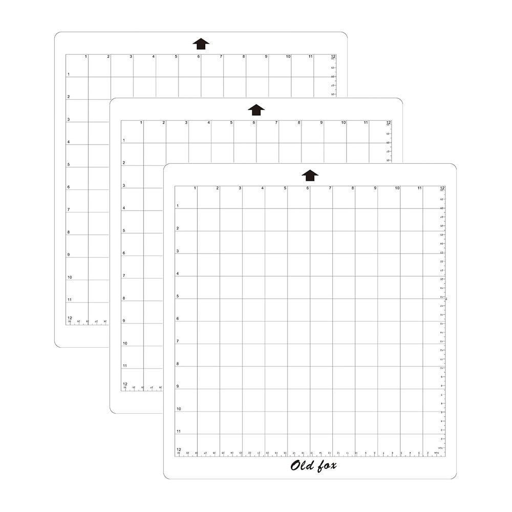 3 Pcs/5 Pcs Vervanging Snijden Mat Transparante Lijm Mat Ontmoette Meten Grid 12*12-Inch For A silhouet Cameo Plotter Machine