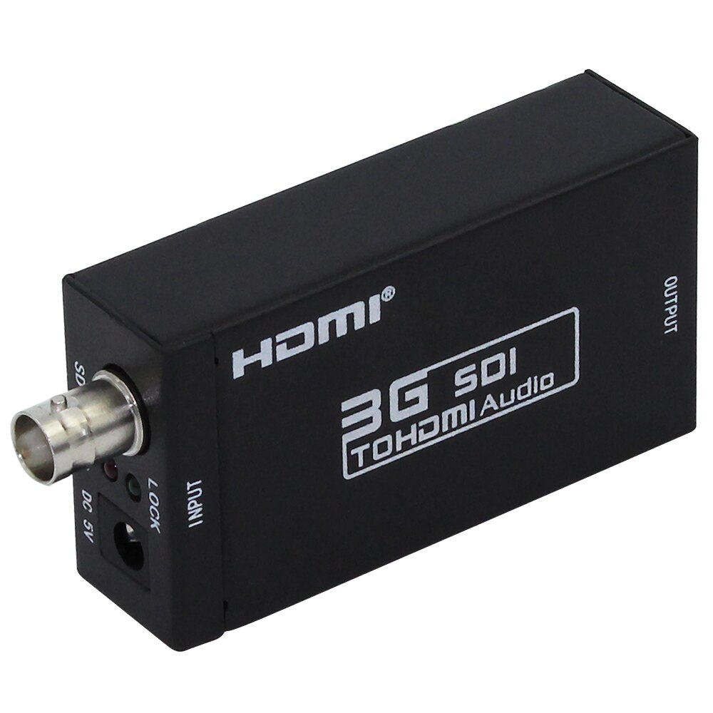 Retail Mini Hd 3G Sdi Naar Hdmi Converter Adapter Ondersteuning HD-SDI/3G-SDI Signalen Zien Op Hdmi Display