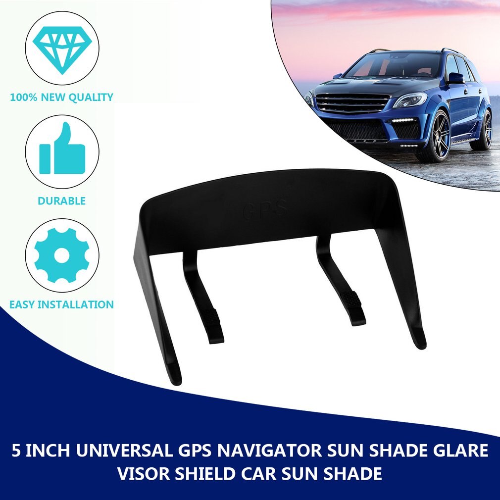 5 tuuman navigointi auto gps aurinkosuoja anti tarvikkeet osat aurinkosuoja gps auringonpaiste sateenvarjonavigaattori