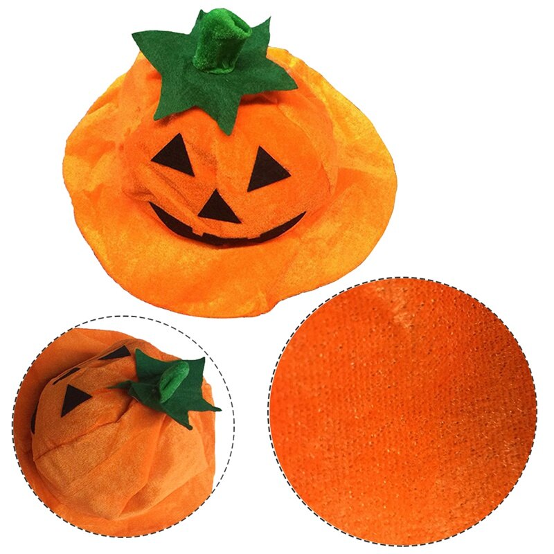 Pumpa halloween party hatt pumpa hatt som passar för vuxna halloween pumpa hatt bal sammetshatt