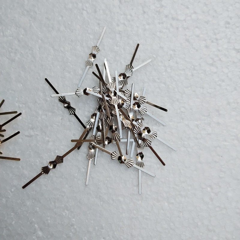 200pcs/lot Copper Butterfly Metals Bow tie pin Connectors Tie Clips Lamp Parts Connector Chandelier crystal connecting pin
