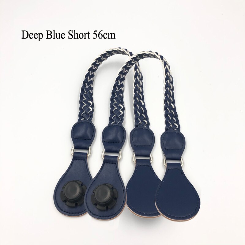 Long Faux Leather Weave Belt shoulder handle straps for Classic Mini O Bag Obag Eva women handbag shoulder bag Accessories
