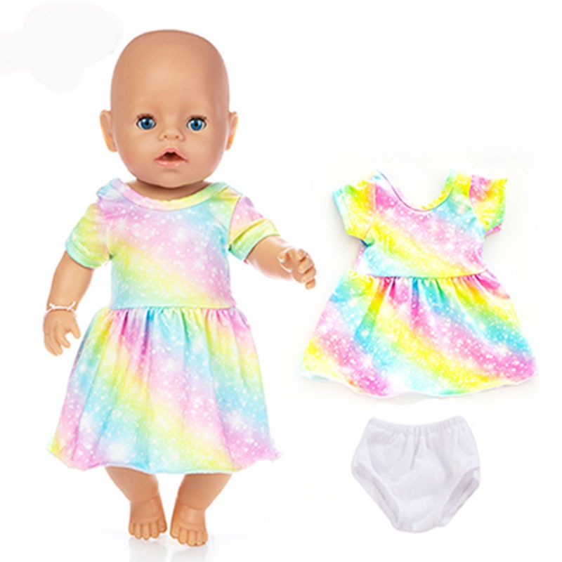 robe de pour 17 pouces bébé Reborn poupée 43cm vêtements