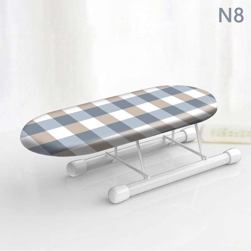 Portable Mini Ironing Board Small Tabletop Iron Portable Compact Sewing Table Desktop Foldable Collapsible Countertopmini Rack: Blue