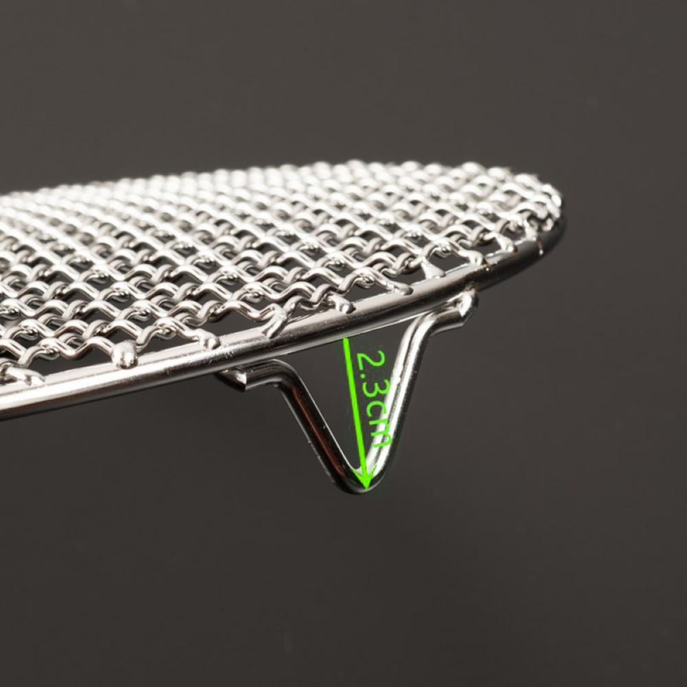 Stainless Steel Round Kitchen Steaming Cooking Grilling Rack for Air Frying Pot