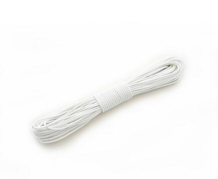 5 Colors Glow in the dark Luminous Paracord 550 100FT Parachute Cord Lanyard Rope 7 Strands Cores Outdoor Survival: White / 10M