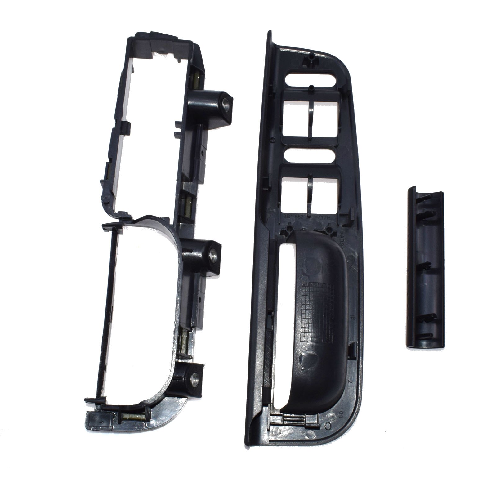 3B0 867 175 A94 dla VW Bora Passat B5 klamka wewnętrzna przełącznik podnośnika podstawa uchwytu czapki 3B1 867 171 E 3B0 867 175 1J1867179A: Srebrny