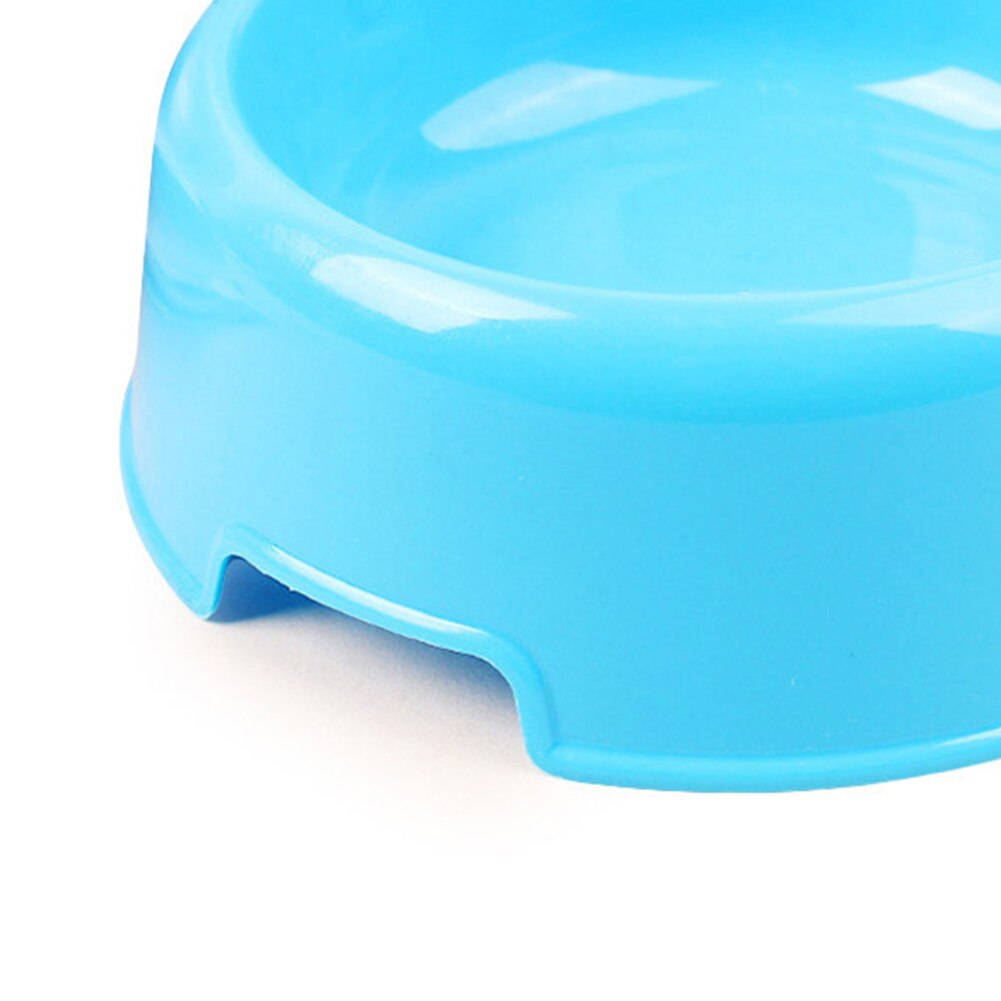 Cuenco de plástico para perros, gatos, perros, comedero, cuenco de agua para mascotas, gatos, cachorros, cuenco de comida, plato de agua, accesorios de colores