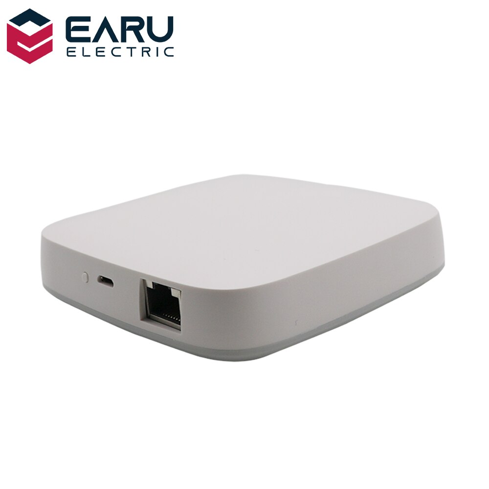 Tuya Wired Wireless Zigbee Bridge Smart Home Zigbee Gateway Hub Remote Control Zigbee Device Smart Life APP Alexa Google Home: Wired Hub