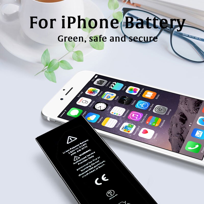 Batterie Für Apple iPhone 6 6S 7 8 Plus 5s 5 5c X SE XR XS MAX 6plus 7plus 8 plus 4s Ersatz Bateria Für iPhone6 iPhone7