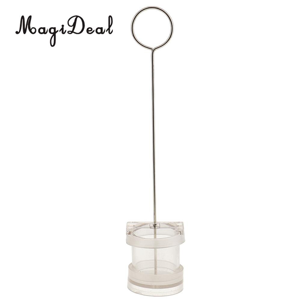 Plastic Candle Making Model Flat Top Round Candle Mold for DIY Candle Making: 4cm Height 