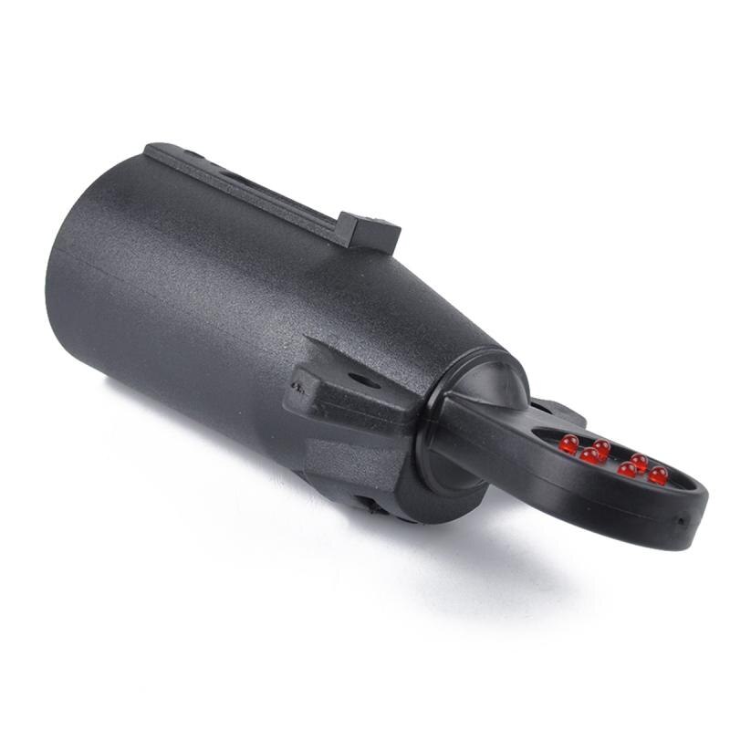 7-Weg Klinge Anhänger Licht Verdrahtung Schaltkreis-Tester Runde Adapter Stift Stecker RV UNS Stecker schalten Kontrolle Signal Sensor Auto Zubehör