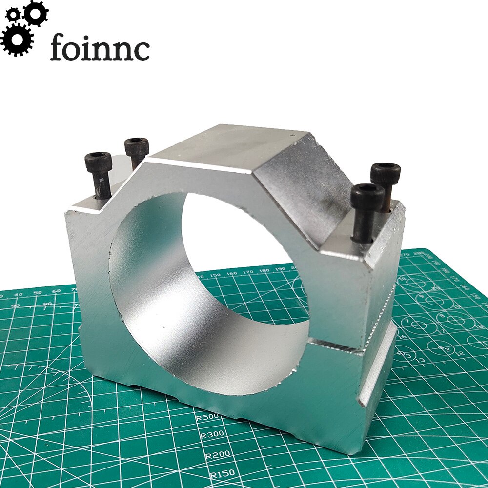 CNC broche montage 80MM support de montage CNC broche moteur montage 0.8KW 1.5KW fraise gravure machine broche