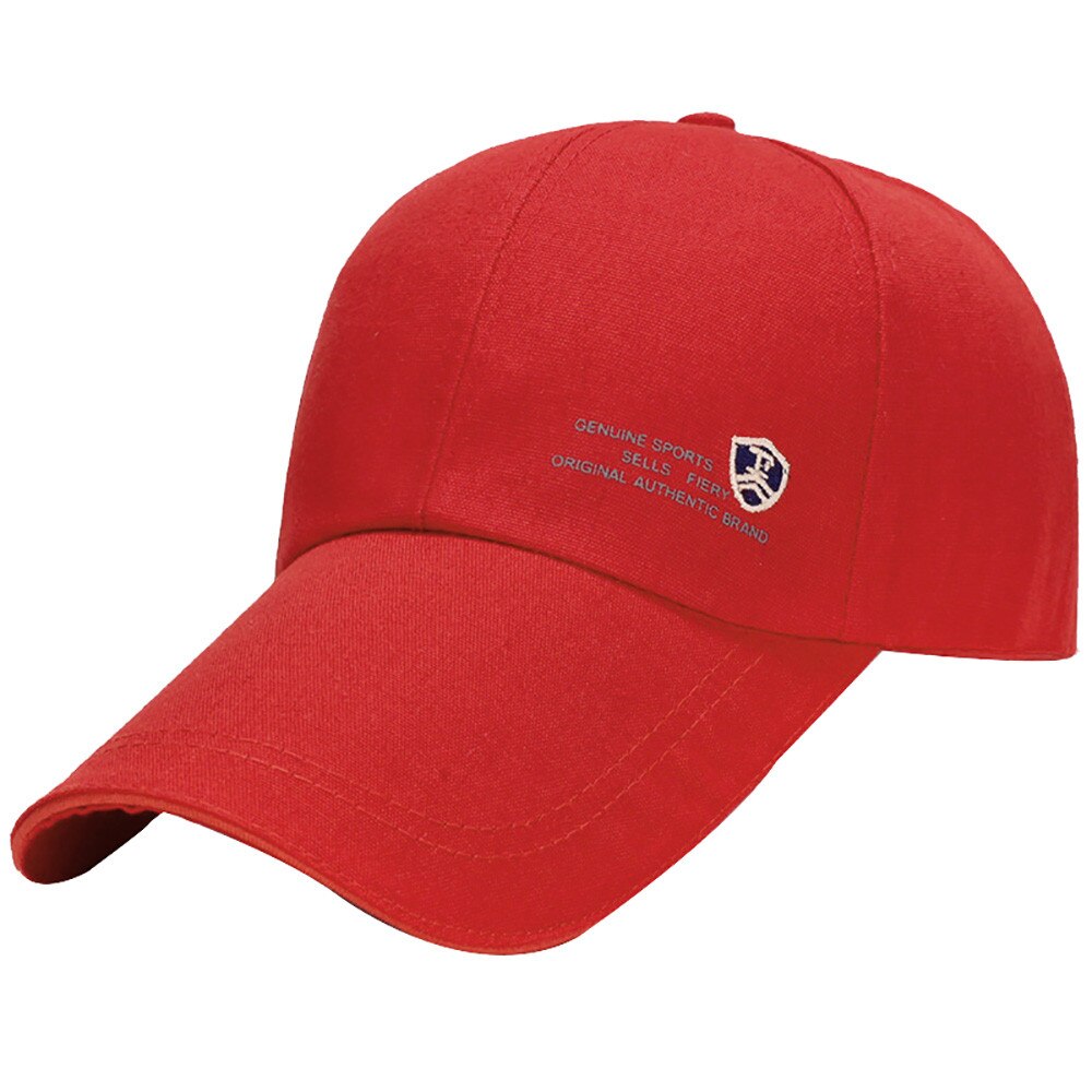 Baseball Cap Mode Hoeden Voor Vrouwen Pet Voor Keuze Outdoor Golf Hip Hop Zonnehoed Gorro hombre verano: RED