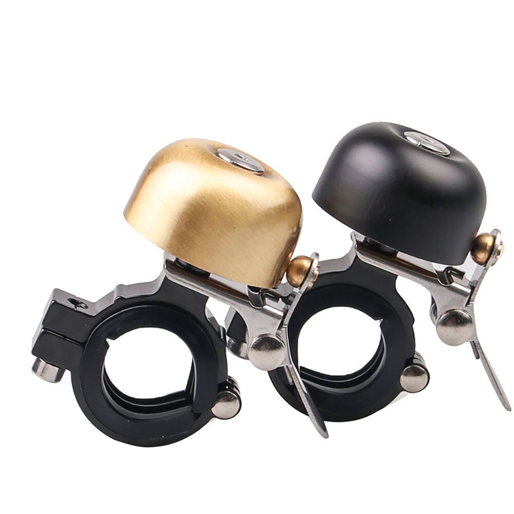 Fietsbelset van roestvrij staal, fietsbel mini, retro fietsbel, fietsbel, racefietshoorn, geluidsalarm voor veilig fietsen