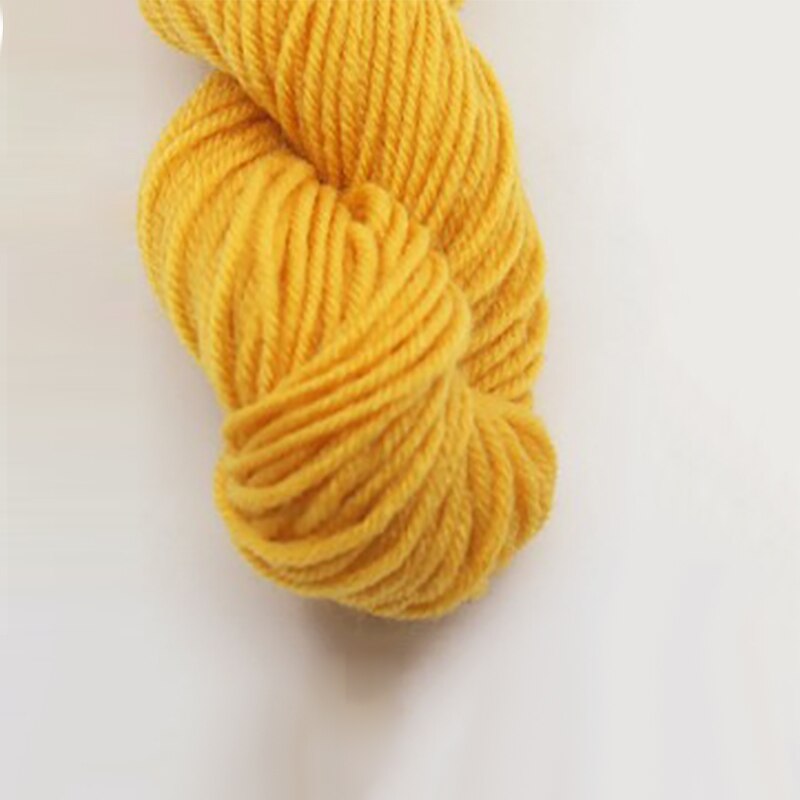 25G/Roll Small Thick Dyed Yarn Cotton Blended Wool Anti-Pilling Crochet Yarn For Baby Hat Scarf Sweater Knitting