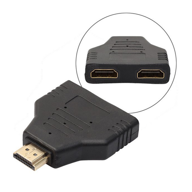 1080P 1 HDMI Male In 2 HDMI Vrouwelijke Out HDMI 1.4 Switch Splitter Adapter 1x2 Video converter voor HDTV