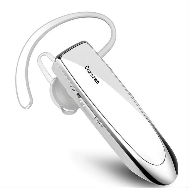 Neue Bluetooth Headset 5,0 Chip Sport Hände-Freies Headset Mini kabellos Ohrstöpsel Subwoofer Telefon Geschäft Headset: Weiß1