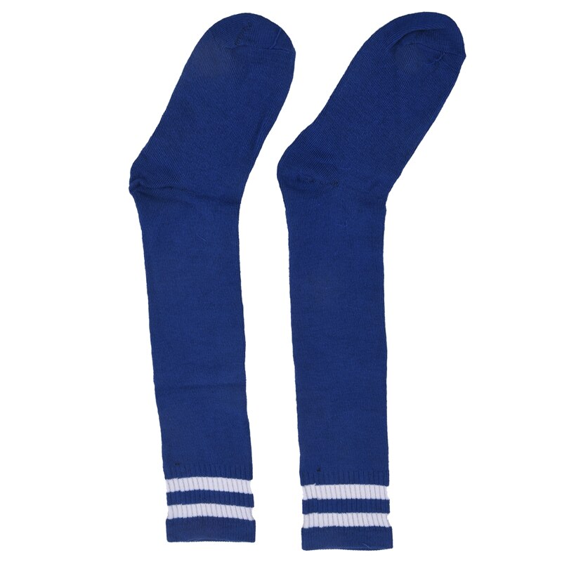 Lasten urheilu jalkapallo jalkapallo pitkät sukat polven yläpuolella (sininen)