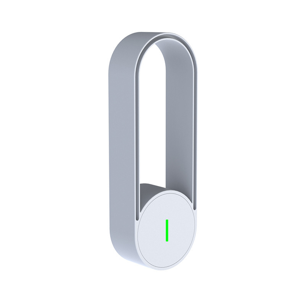 USB Rechargeable Air Ionizers Air Purifier Car Air Purifier Ionizer Remove Dust Smoke Odor for Bedroom Office Kitchen: WHITE