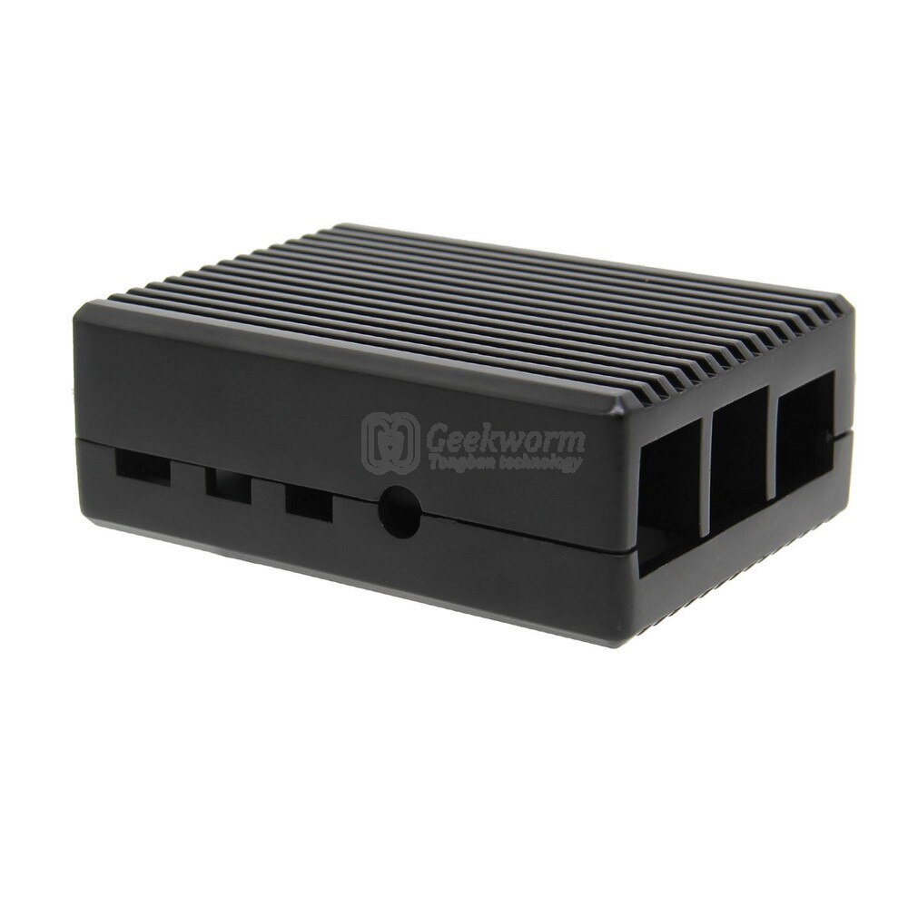 Raspberry  pi 4 model b kraftig aluminiumslegering passiv køling varmeafledning metalkasse kun til hindbær  pi 4b/pi 4b: Default Title