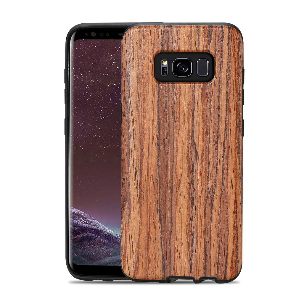 Funda KISSCASE textura de madera Natural para Samsung Galaxy S10 Plus S10E S8 fundas blandas de grano de madera para Samsung S8 Plus