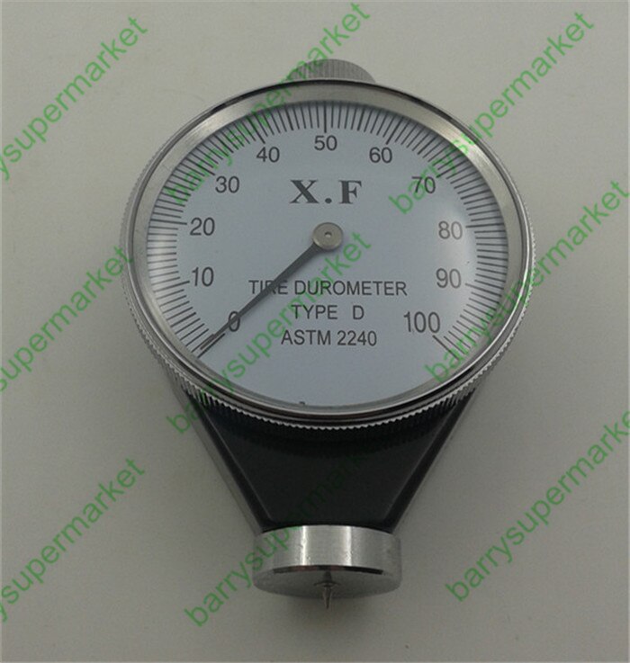 Shore Durometer D shore D Hardheid Tester voor Hard rubber, hars, acryl, glas, thermoplastisch rubber, drukplaten, vezels