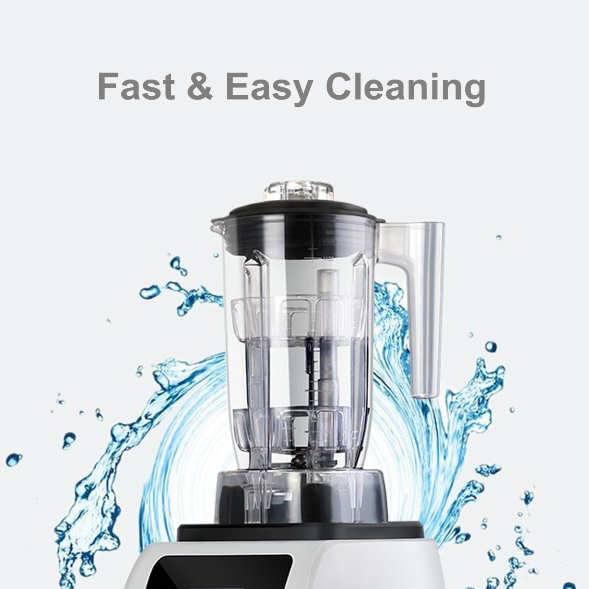 Mixer behållare burk kanna kanna kopp kommersiella mixer reservdelar för hem köksapparat mat juicepress mixer del med lock