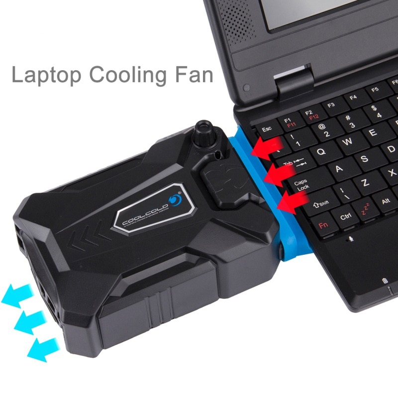 Cooling Pads Notebook Laptop Cooler Usb Air Externe Extraheren Koelventilator Voor Laptop Speed Verstelbare Voor 15 15.6 17 inch