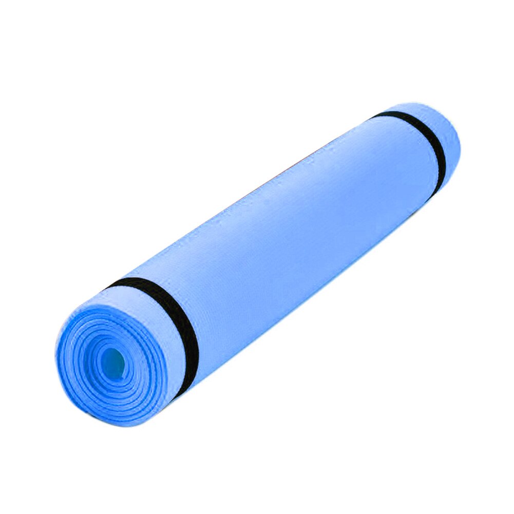 Eva Yoga Mat Antislip Fitness Pad Voor Yoga Oefening Pilates Meditatie Gym Extra Thicken Oefening Duurzaam Workout Mat: Blauw