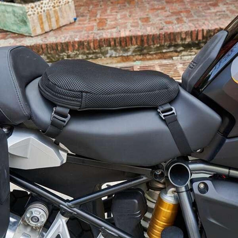 Air Pad Motorcycle Seat Cushion Cover Universal Inflatable Breathable Non-Slip Seat for R1200GS R1250GS for KTM 390
