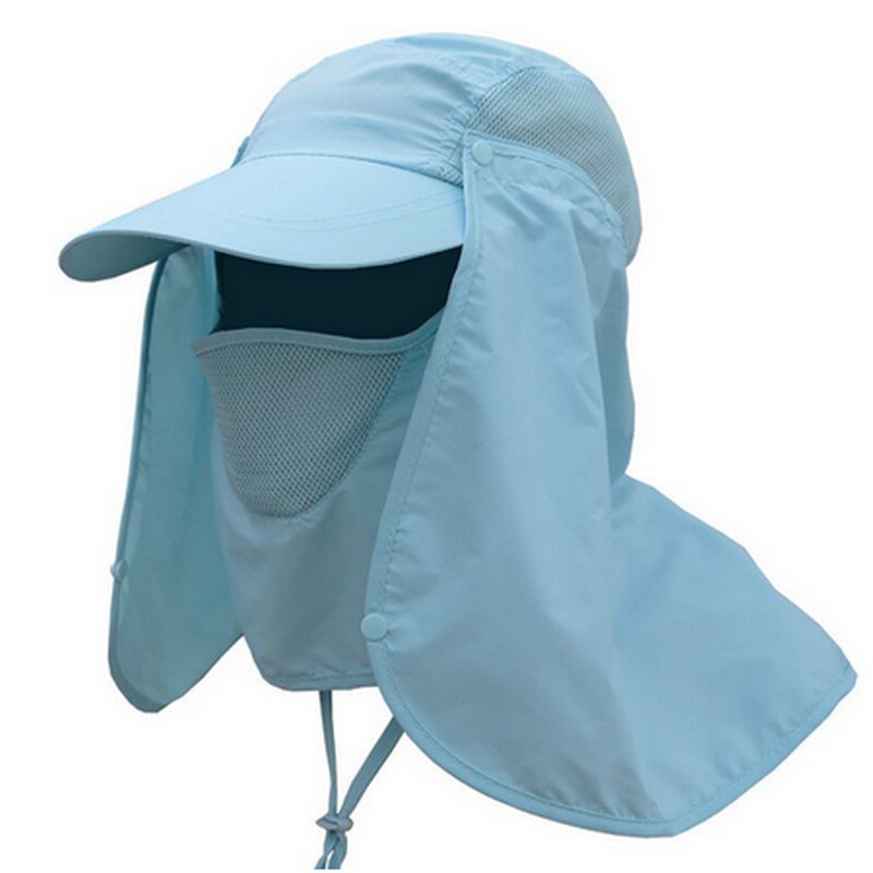 unisex Damen Herren Sonnenschutz Hütte UV Schutz Gesicht Hals Klappe Sonne Kappe Gesicht Mann Sonne Kappe Sommer Hütte Arbeit lässig Hütte Sommer