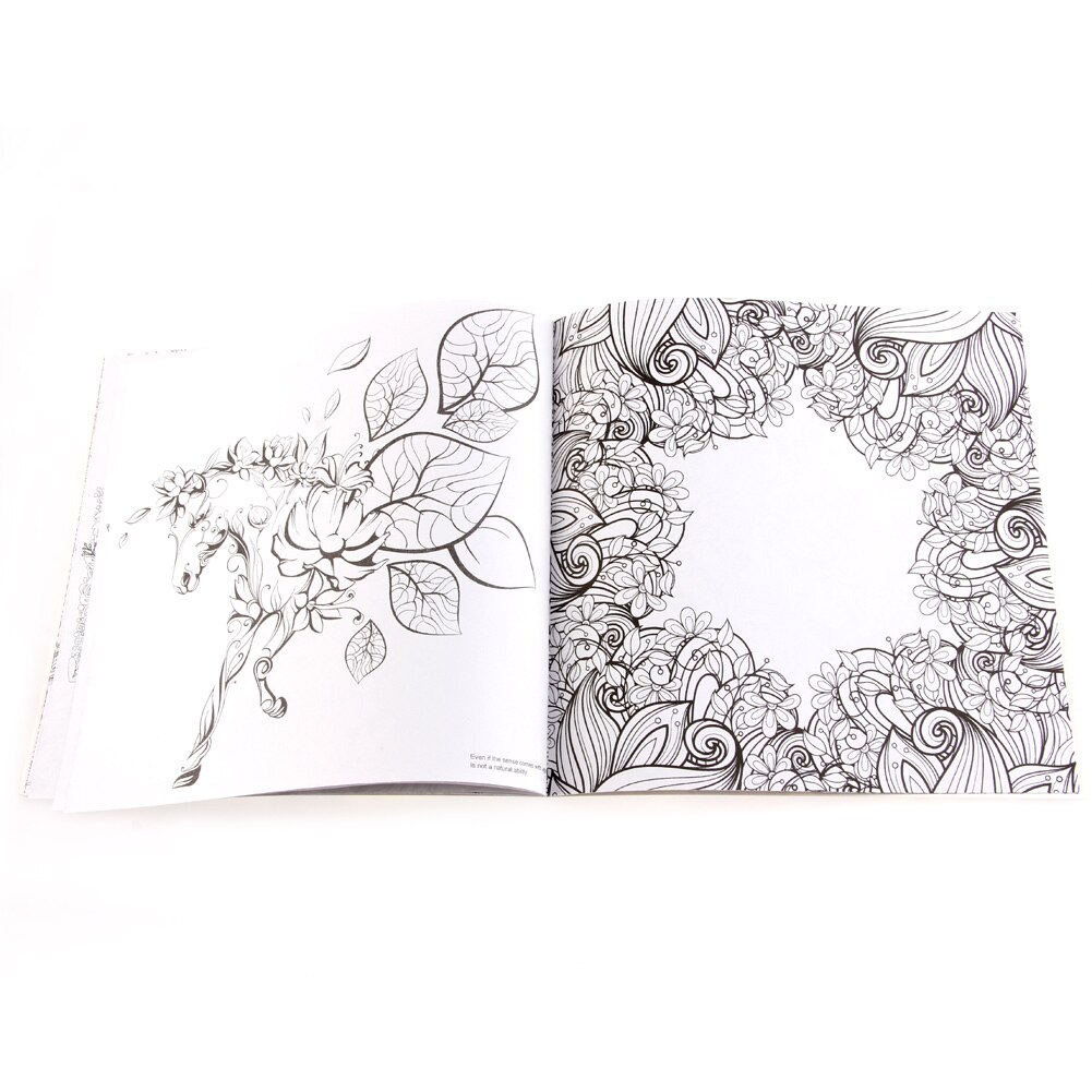 Lost Ocean Drawing Coloring Book Graffiti Books Adult Painting Children J60A