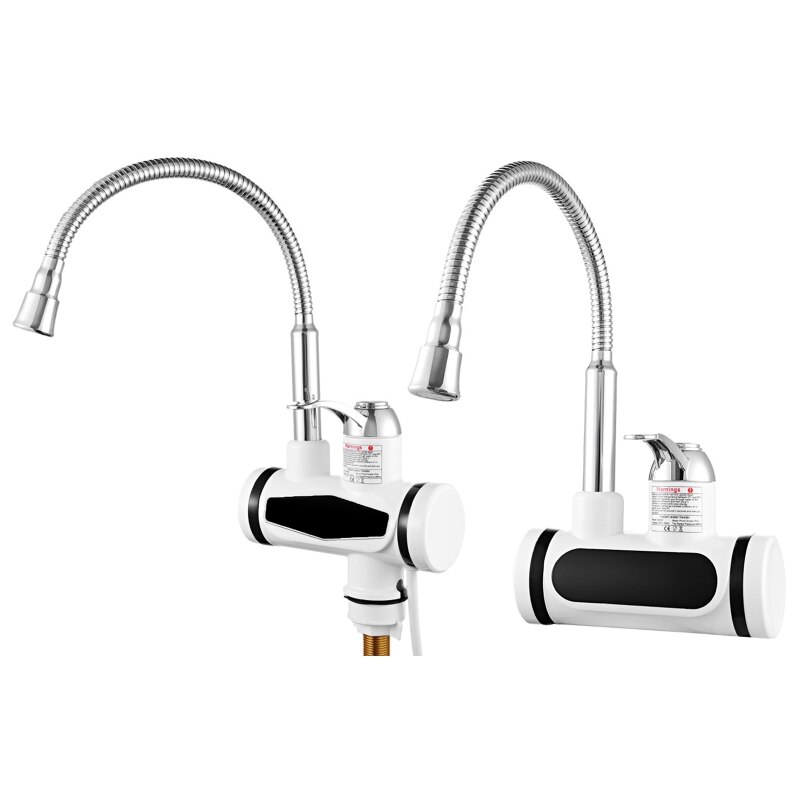 Aquecedor de água elétrico instantâneo torneira de aquecimento rápido com display de temperatura