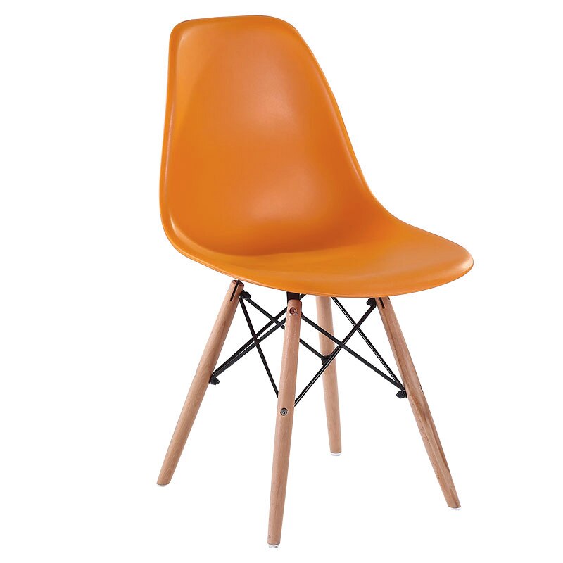 Chair Dining Chair Home Chair Computer Desk and Chair Plastic Chair Modern Minimalist Office Chair To Discuss Chair: Yellow