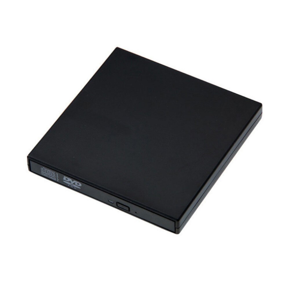 Unidade ótica externa de dvd tipo-c, ultra-fina, usb 3.0, unidade ótica externa, notebook dvd-r dvd/cd para desktop: Black