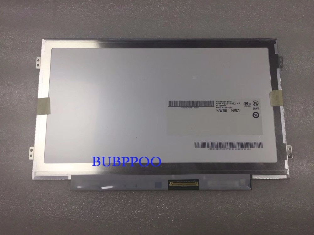 10,1 "slim LED pantalla B101AW06 Compatible LTN101NT05 N101I6 B101AW02 hsd101pfw4 para ASPIRE una D255 D260 D257 D270