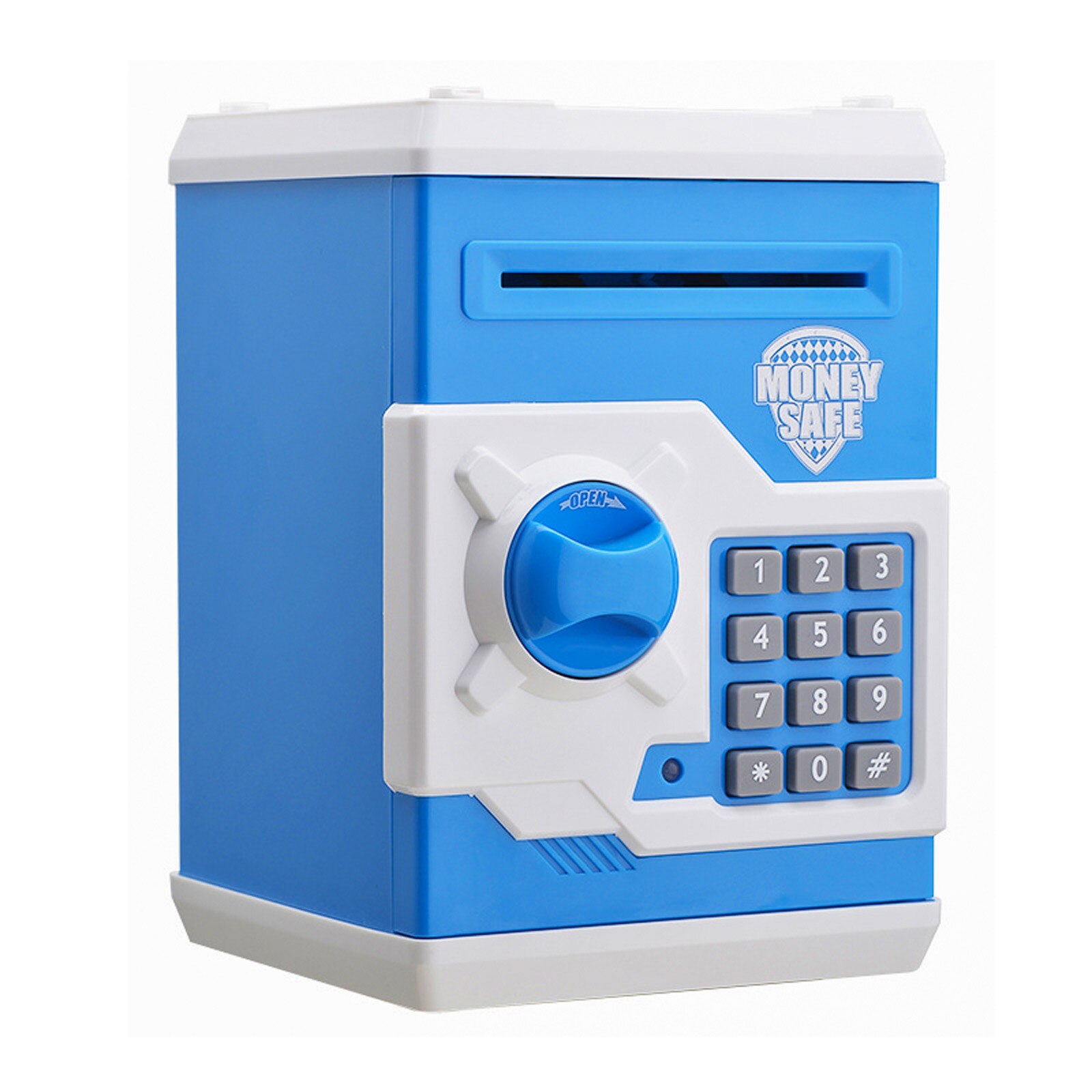 Strongbox Papier Geld Sparen Kasten Gemalte ATM ABS Sichere Automatische Bargeld-rollen Großen Kapazität Multifunktionale Schweinchen Bank: B2