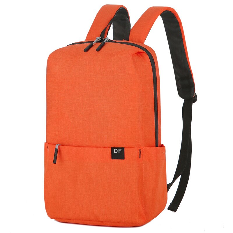 Outdoor Waterdichte Volwassenen Rugzak Multipurpose Computer Rugzak Schouders Tas Schooltas Voor Vrouwen Mannen: Oranje