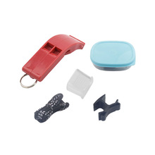 Soccer Referee Whistle Loudlly Sound Plastic Case Football Basketball Hockey Volleyball Baseball Outdoor Hiking Survival Whistle