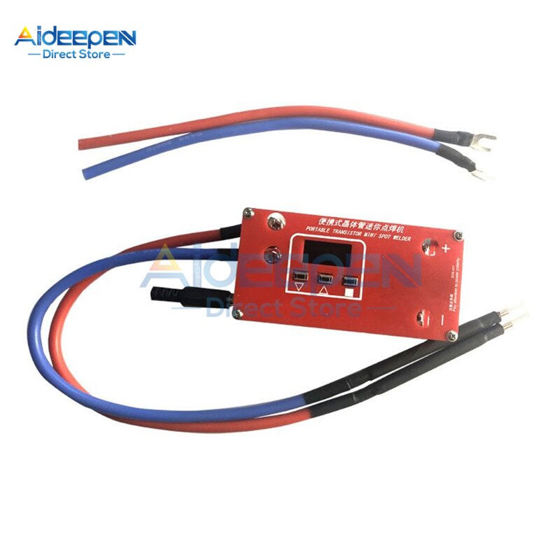 DC 12V Portable DIY Mini Spot Welders Machine With LCD Display Automatic Touch Welding Mode For 18650 Battery Super Capcitor