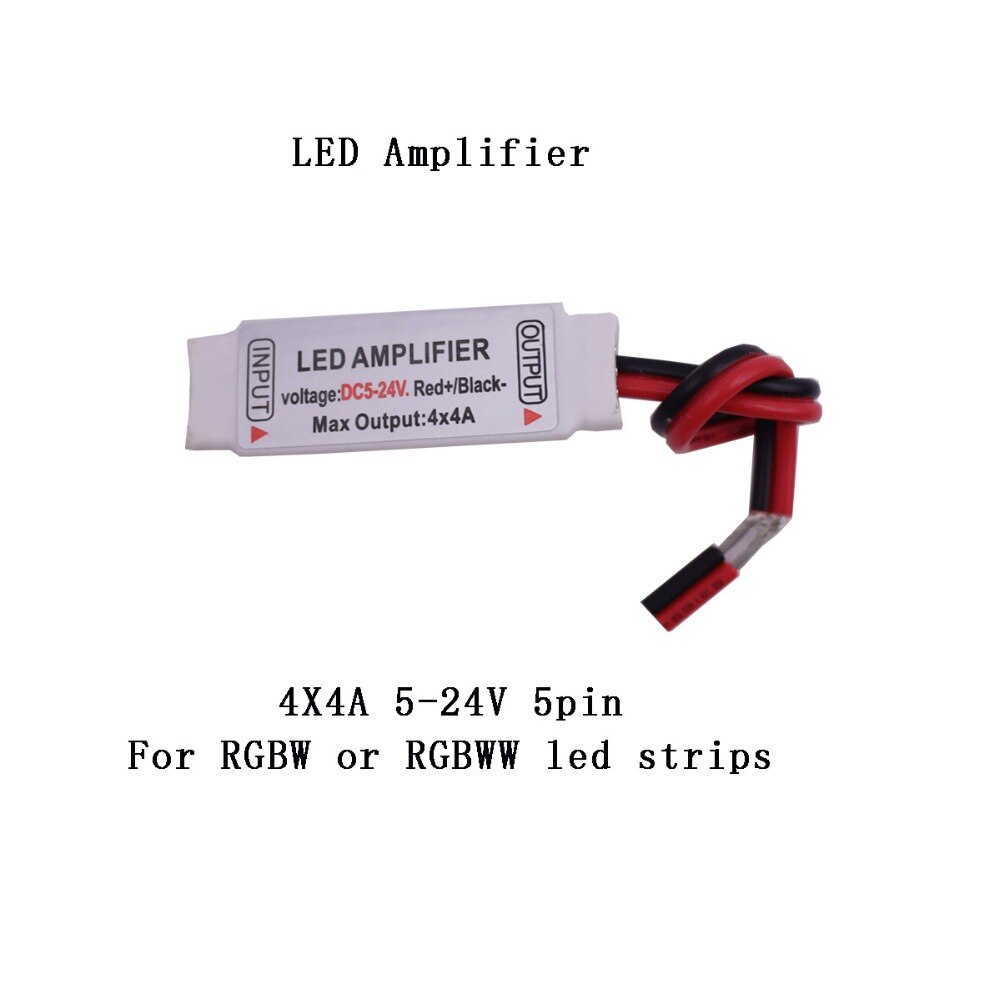 Led Amplifier Repeater Controller DC5 12V 24V Signal Accessory for RGB RGBW RGBCCT RGBWW 5050 3528 Led Strip Light 4 5 6Pin