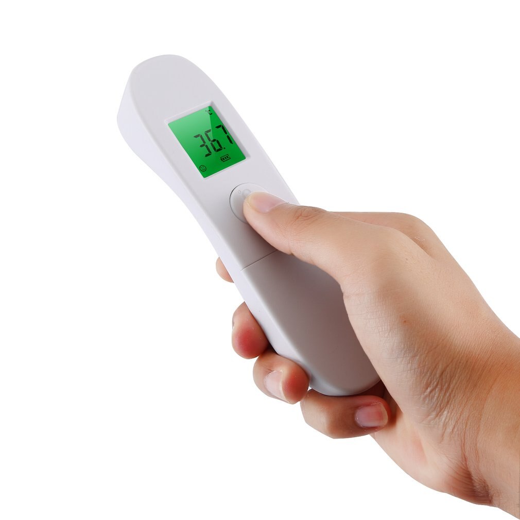 1Set Digitale Infrarood Thermometer Lichaamstemperatuur Voor Volwassen Kids Voorhoofd Non-contact Voorhoofd Thermometer Lichaam In Voorraad!