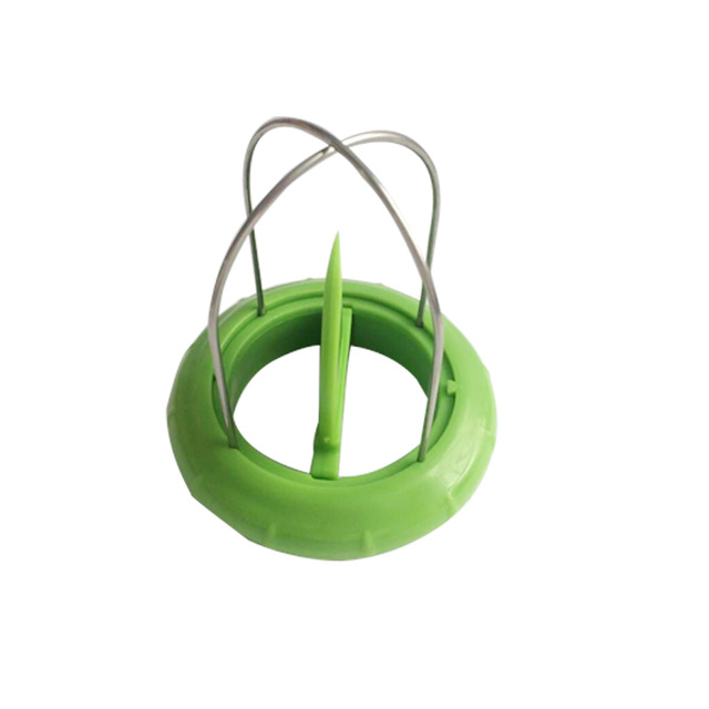 Green And Yellow Mini Fruit Kiwi Cutter Peeler Slicer Kitchen Gadgets Tools Kiwi peeling tools For Pitaya 10.08: Green