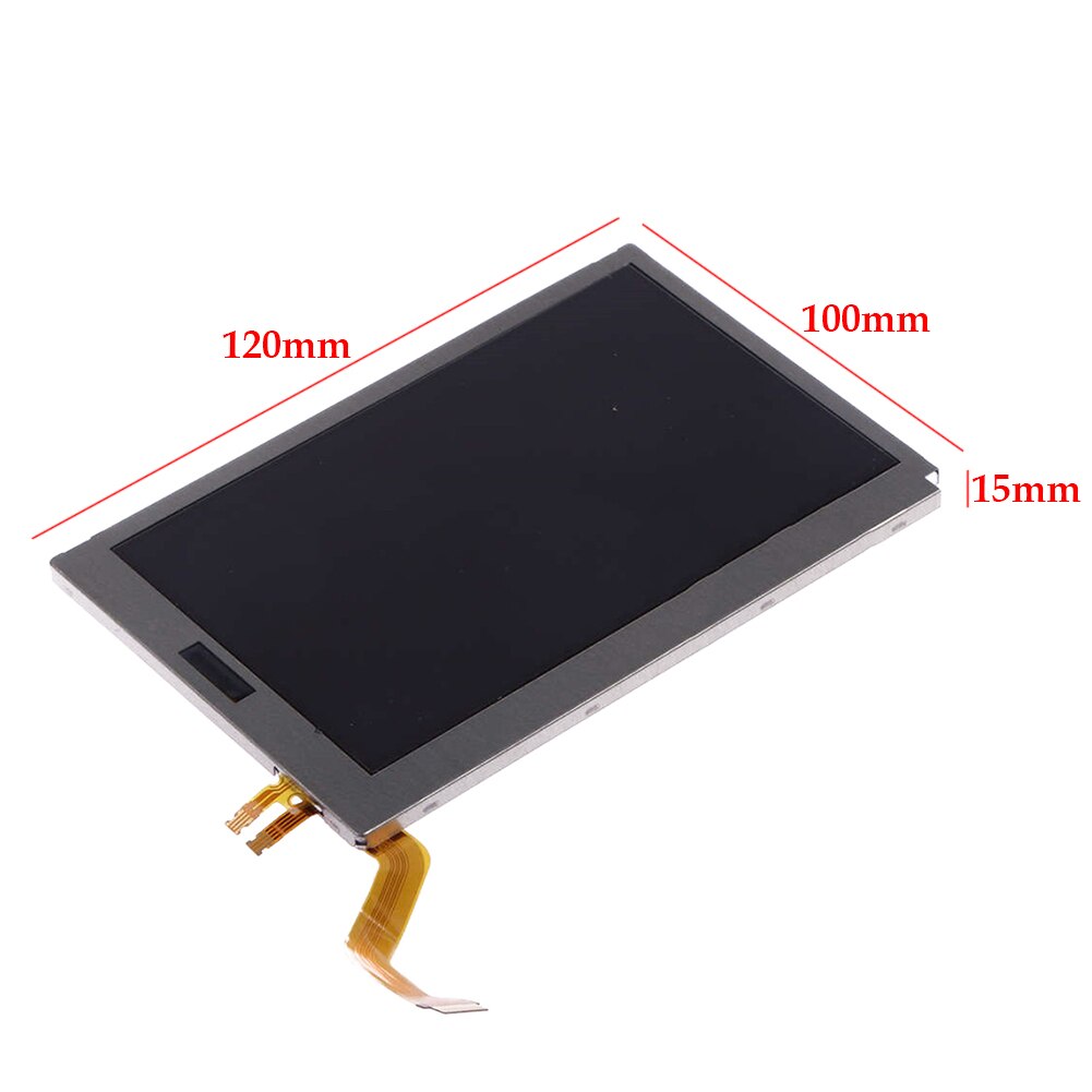 LCD Display Top Upper Game Component DIY Screen Replacement Accessories Easy Install Protective Part Practical For 3DS