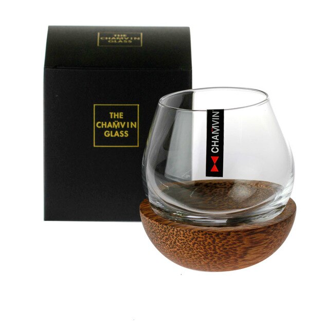 Enlace específico de la Agencia Makoto Komatsu, Whisky Irregular, cristal de roca, artístico, Whisky antiarrugas, Brandy Snifters, vaso XO: Slow Roll 