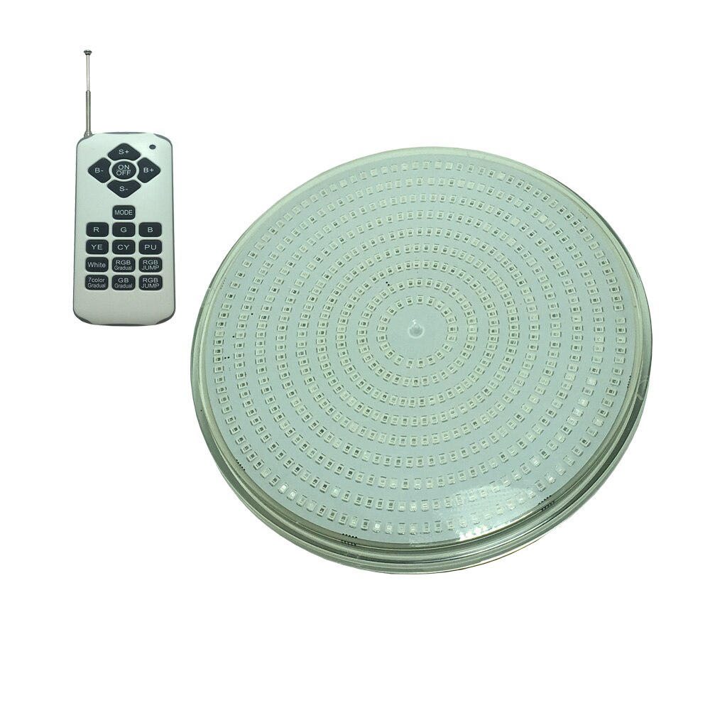 Resin Filled LED Pool Light 18W 30W Projecteur Piscine LED Underwater Lighting RGB Spot Synchronous with Remote Warm Cold White