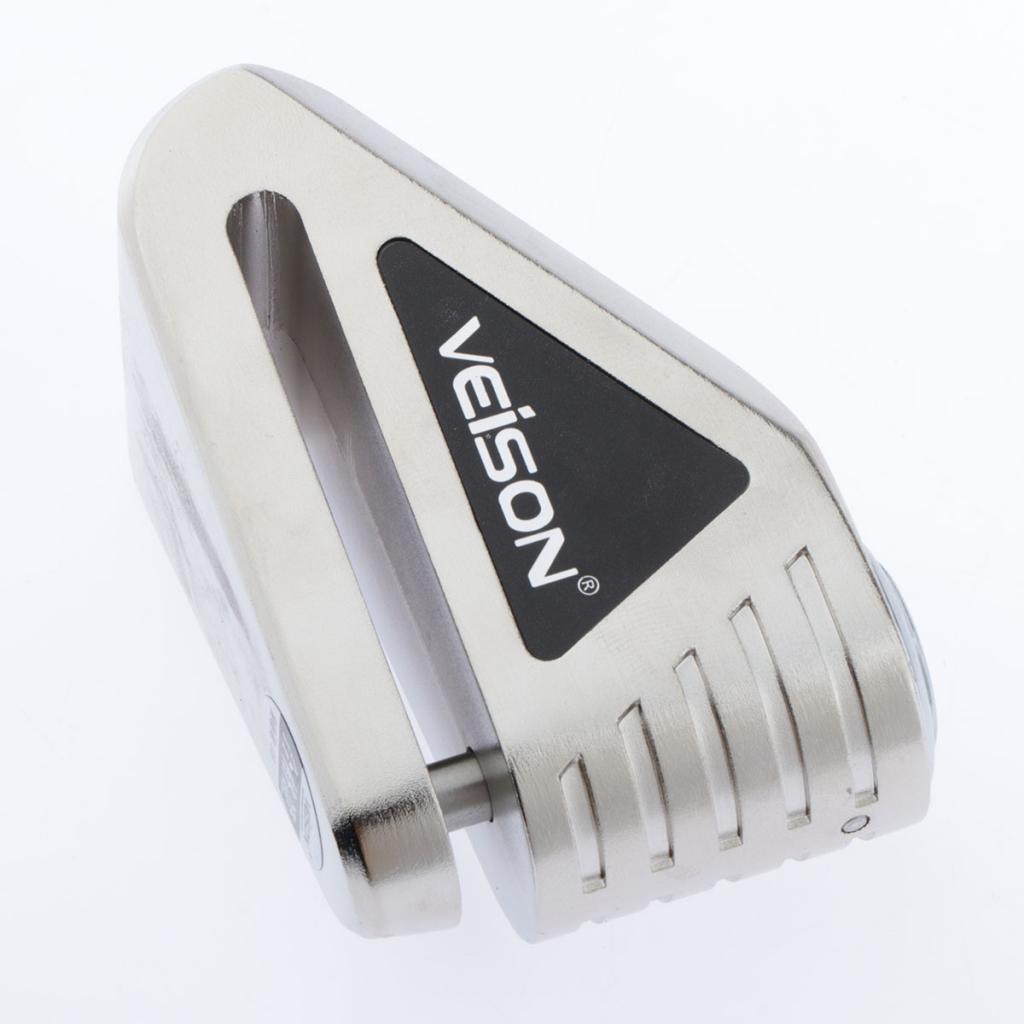 3 Keylock Motorcycle Latches - Brake Disc Lock With Dx9 Alarm Function For 6mm Diameter Lock Pin