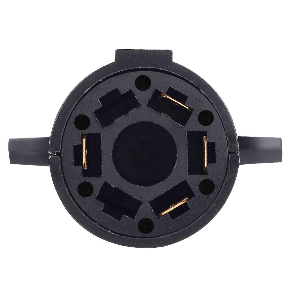 Trailer connection plug Light Adapter Plug Trailer signal display circular 7-pin to 4-pin 12V(American) Accessories