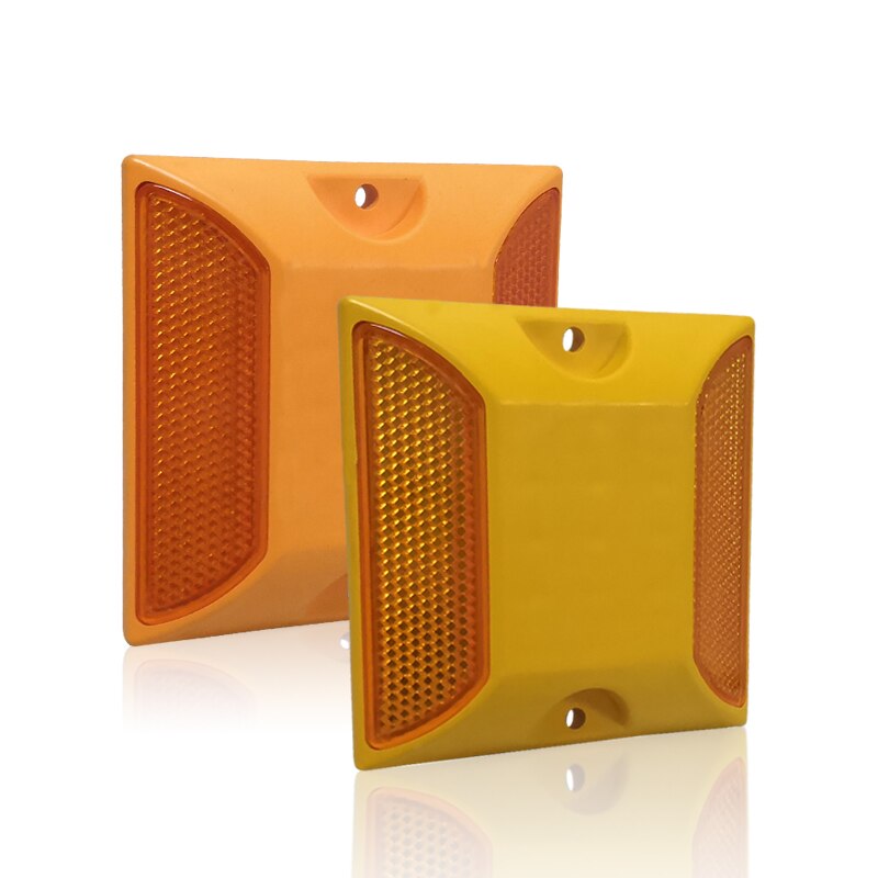 factory price yellow plastic road marker stud